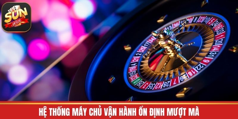 Hệ thống máy chủ vận hành ổn định mượt mà